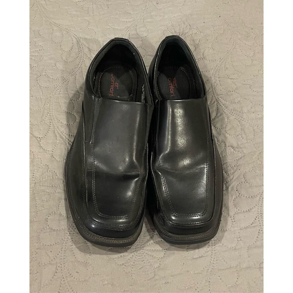 Dexter Comfort Men’s Black Slip On Dress Shoes 9